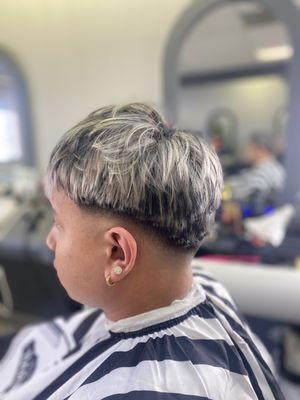 Hair cut and highlights