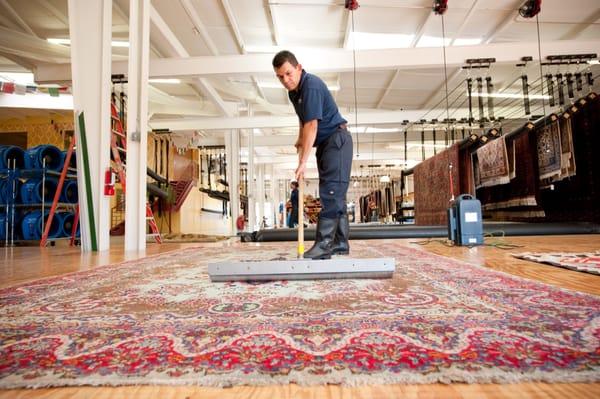 rug buffing hand wash