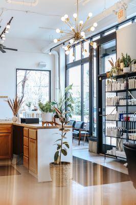 Retail and guest reception