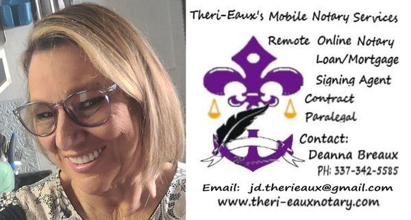 Theri Eauxs Mobile Notary Service