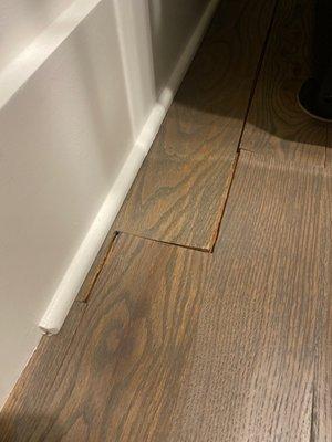 Floor gaps