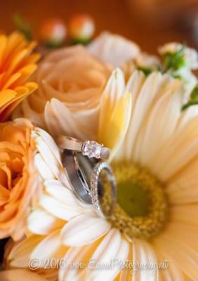 Beautiful arrangements for our wedding!