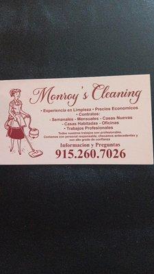 Monroy's Cleaning Services