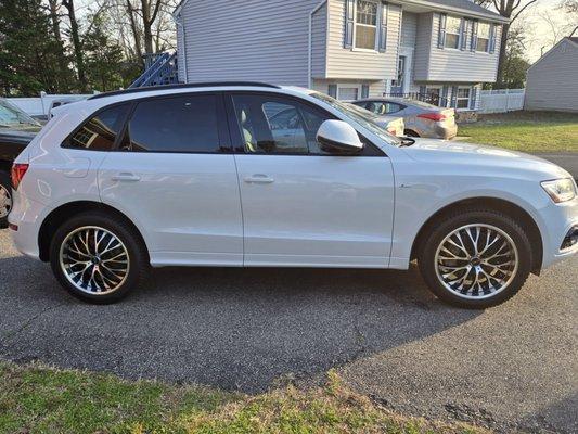 2015 Audi Q5 S-line.