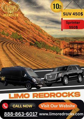 Red rock limo