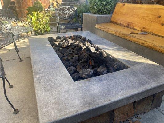 Fixed my gas line got nice flames now