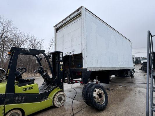 tires for any kind of vehicle. from big to small, stop by,