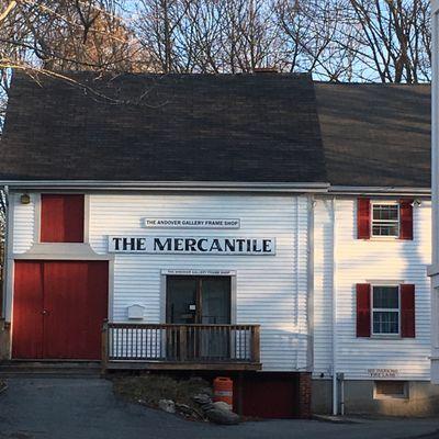 This is our building - our door is the one to the right of the red barn door.