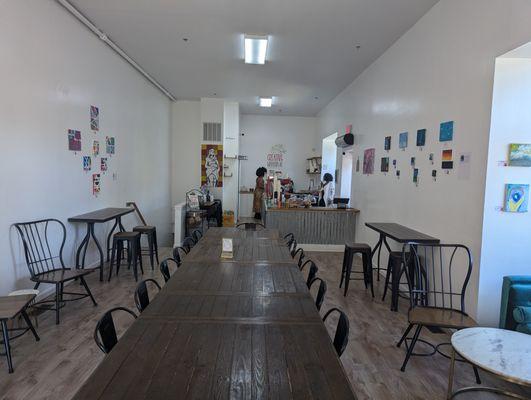 Decor and Seating Area