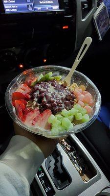 Korean style shave ice