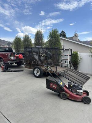Trash clean up