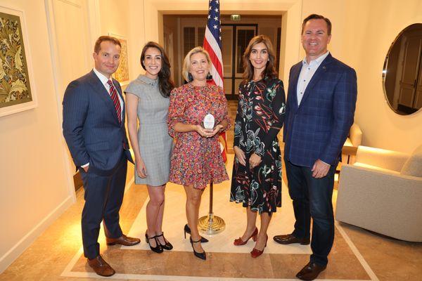 Graduation class from Distinguished Citizens of Newport Beach.