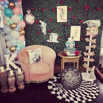 Wonderland Themed Tea Party