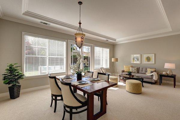 Top of the line staging