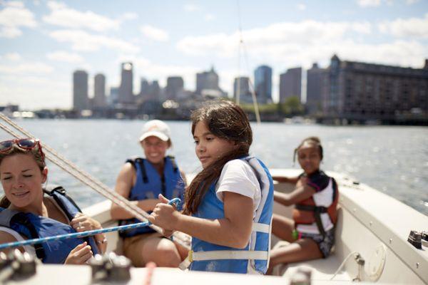 Our Youth Program kids set sail