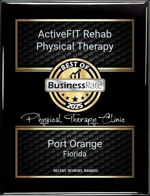 Thanks to ALL Activefit customers for helping us raise the bar in physical therapy!