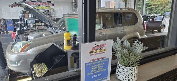 Fast Lane Oil Change