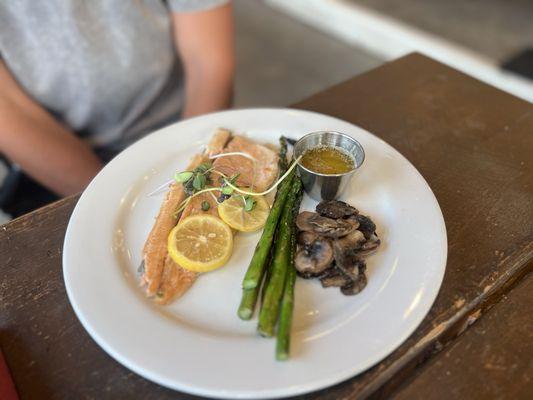 Trout - sides are so small