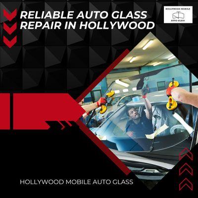 Professional, fast, and reliable windshield repair and auto glass replacement services in Hollywood. Call us today! (323) 743-8675
