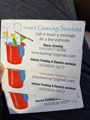 Irma's Cleaning Services