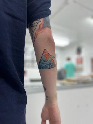 Scarlet & Gold Tattoo