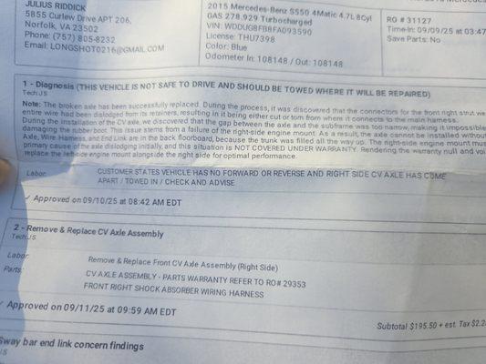 H & M Automotive Service & Repairs