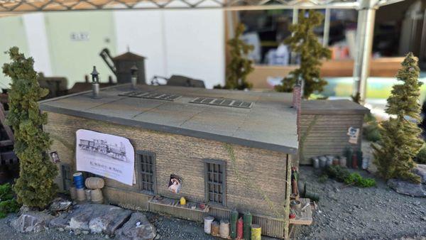 Older railroad model piece