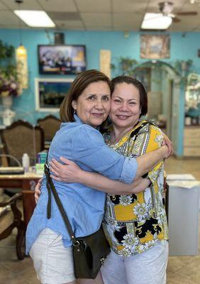 Beth my personal manicurist for many years. She is outstanding at her profession. ~Hilda Zaruba St. Joseph, Missouri