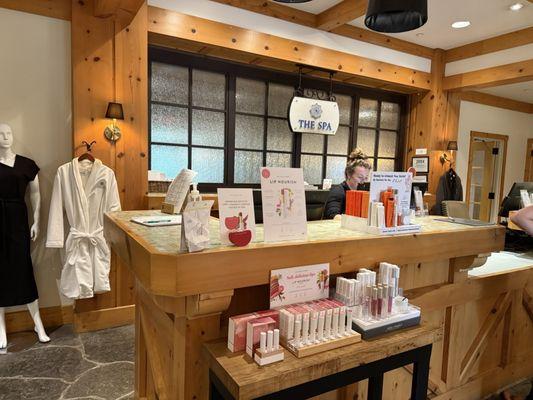 Beautiful shop and reception area!