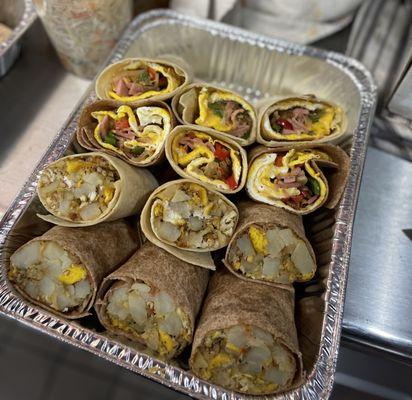 Breakfast wraps