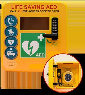 CE-TEK 4000 All Weather Outdoor AED Enclosure