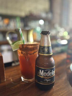 Pepino Michelada