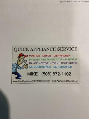 Quick Appliance Service