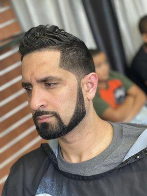 soft taper/Beard-line up