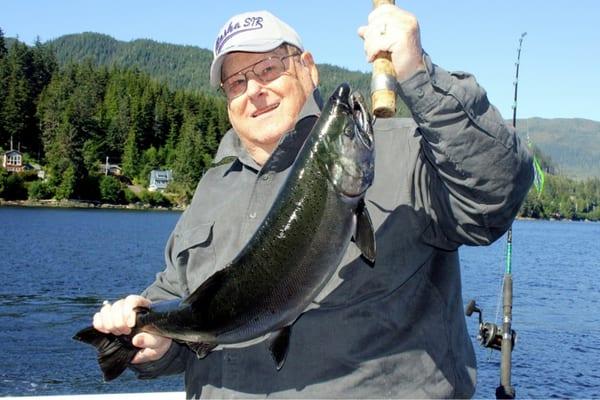 Capt Dan delivers when you arelooking for Salmon