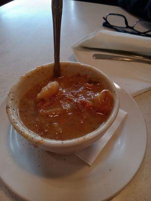 This is a old and sour beef pot pie soup