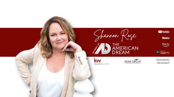 Silicon Valley REALTOR®, Shannon Rose, hosts The American Dream: Selling The Bay Area.