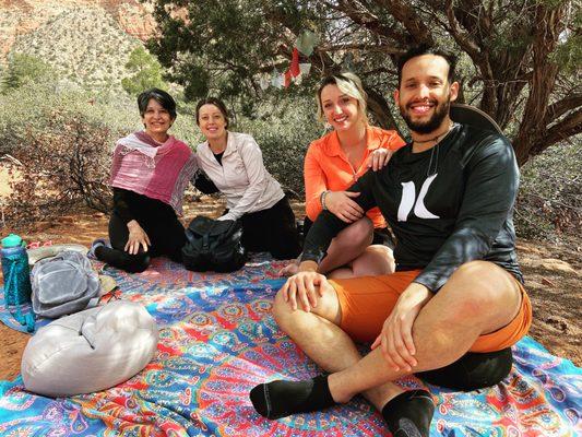 Meditate in the harmony of nature.