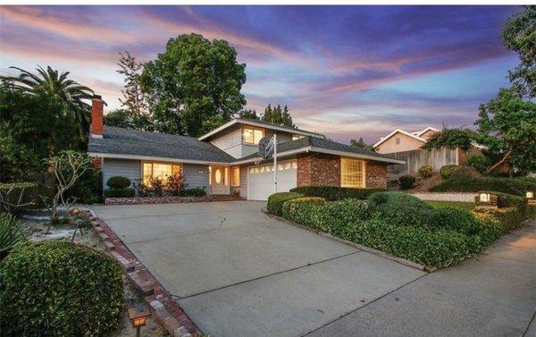 We bought our dream house in Brea.