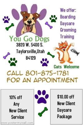 Please Enjoy these coupons for all New Client Services..