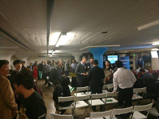 Founders Space in SF pitch event