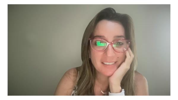 At the end of one of my online sessions with a client. Always a fulfilling experience