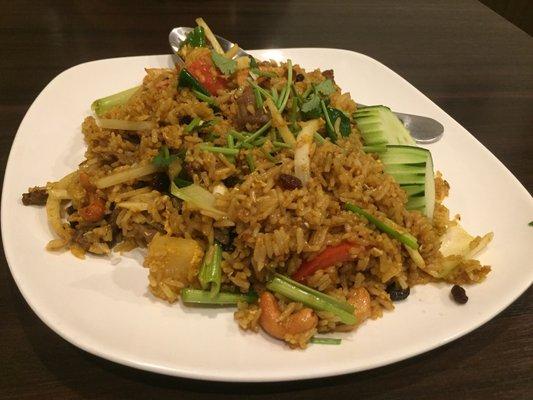 Pineapple fried rice