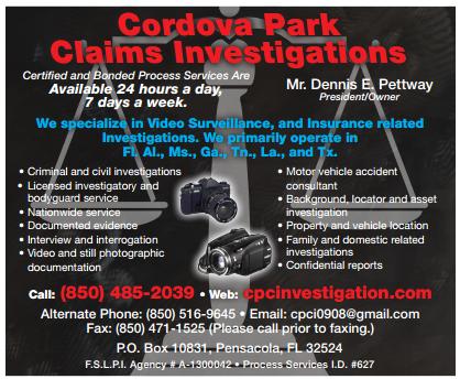 Cordova Park Claims Investigations