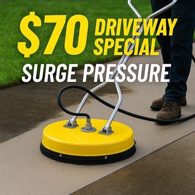 Surge Pressure Wash