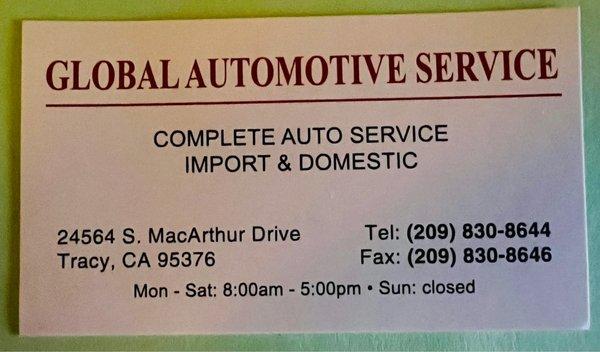 Global Automotive Services