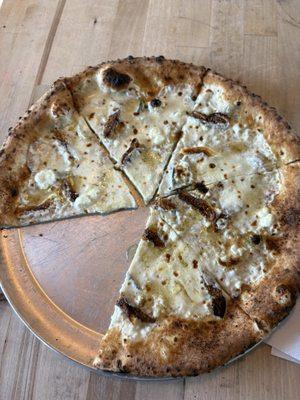 Goat cheese, rosemary, fig