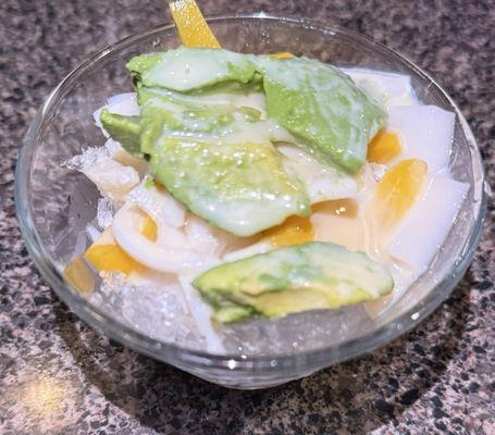 A tasty dessert to top the evening