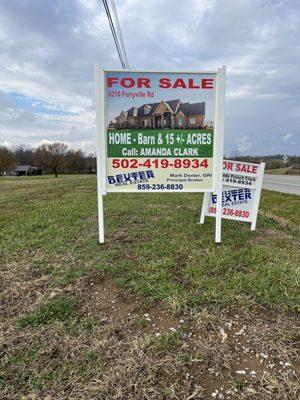 Patented PVC Sign Frames