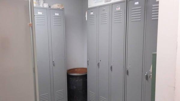 Locker room